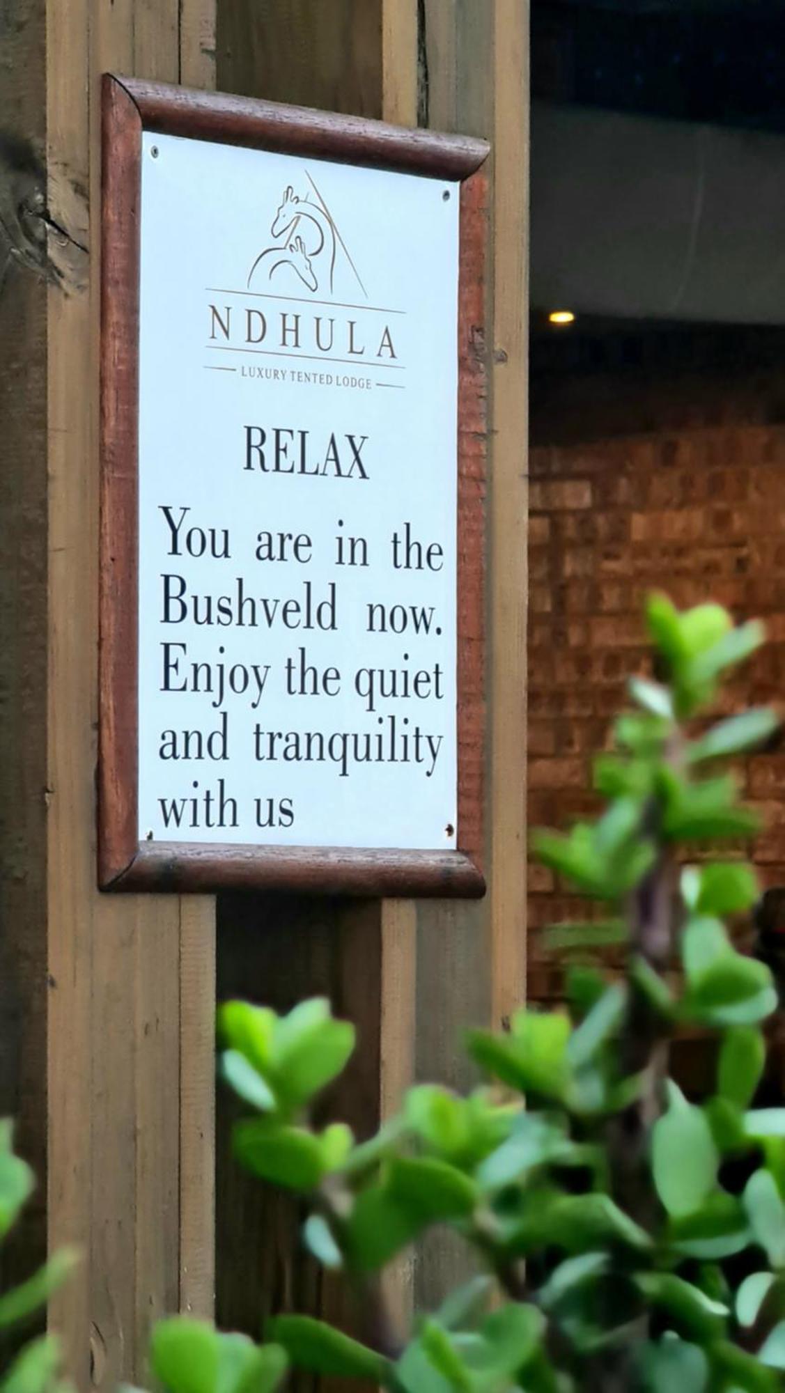 Ndhula Luxury Tented Lodge White River Exterior foto